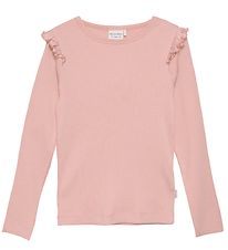 Minymo Blouse - Rib - Misty Rose