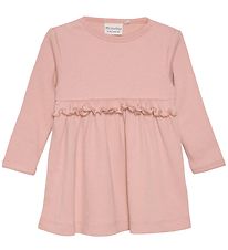 Minymo Klänning - Rib - Misty Rose