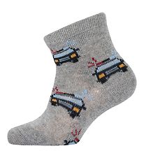 Melton Chaussettes - Light Grey Melange