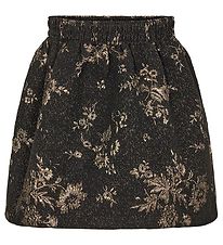 Petit Town Sofie Schnoor Skirt - Black w. Gold