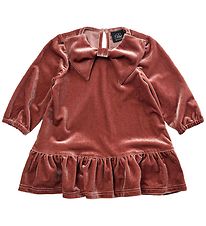 Petit Town Sofie Schnoor Dress - Velvet - Rust Ed