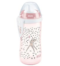 Nuk Water Bottle w. Spout Lid - 300ml - Bambi