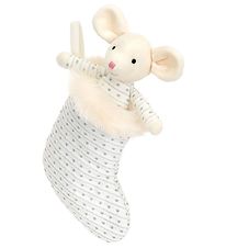 Jellycat Gosedjur - 20 cm - Shimmer Stocking Mouse