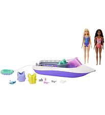 Barbie Doll set - Barbie boat w. Dolls - 46 Cm.