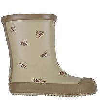 Wheat Rubber Boots - Muddy - Garvel Bumblebee