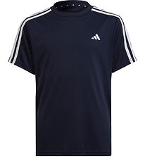 adidas Performance T-Shirt - U TR-ES 3S T - Marine/Blanc