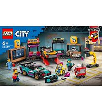 LEGO City - Autojen tuunaustalli 60389 - 507 Osaa