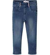 Name It Leggingsit - Noos - NmfSalli - Medium+ Blue Denim