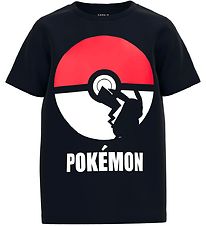 Name It T-shirt - Noos - NkmNabel Pokmon - Svart