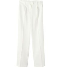 LMTD Trousers - NlfHegina - White Alyssum