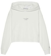 Calvin Klein Kapuzenpullover - berlappung des Stapellogos - Bri