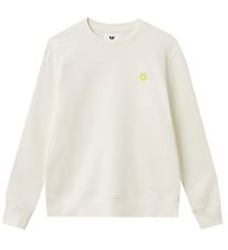 Wood Wood Sweatshirt - Krawatte - Off White