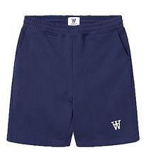 Wood Wood Sweat Shorts - Jax AA - Navy