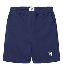 Wood Wood Shorts en Molleton - Jax AA - Marine