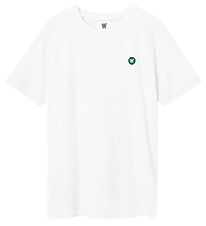 Wood Wood T-Shirt - Ace - Bright White