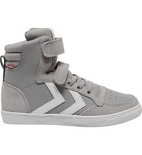 Hummel Laarzen - Slanker Stadil Leather High Jr. - Alloy