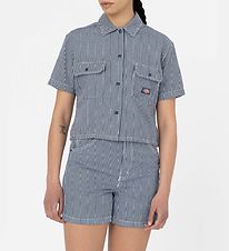 Dickies Shirt - Hickory per Hickory - Blue/White Striped