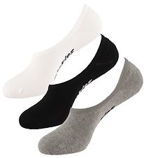 Dickies Footies - 3-Pack - Invisible - White-Black-Grey