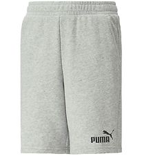 Puma Sweat Shorts - Ace - Light Grey Heather