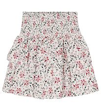 Designers Remix Skirt - Sandrine - White Flower Print