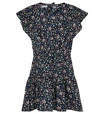 Designers Remix Dress - Sandrine - Black Flower Print
