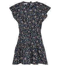 Designers Remix Kleid - Sandrine - Black Flower Print