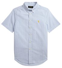 Polo Ralph Lauren Hemd k/ - Classics II - Blau/Wei gestreift