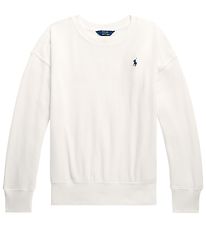 Polo Ralph Lauren Sweatshirt - Uhr Hill - Wei m. Print