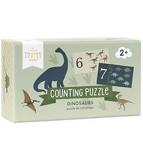 A Little Lovely Company Puzzle Game w. Numbers 1-10 - Dinosaur