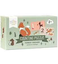 A Little Lovely Company Puzzle Game w. Numbers 1-10 - Forest Fri