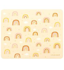 A Little Lovely Company Placemat - Silicone - Rainbows