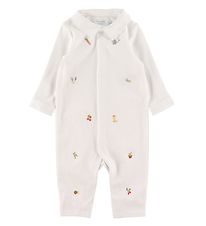 Polo Ralph Lauren Jumpsuit - Baby Collection - White w. Embroide