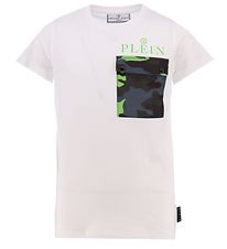 Philipp Plein T-Shirt - Blanc av. Poche