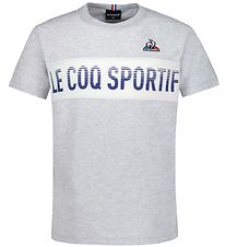 Le Coq Sportif T-shirt - BAT Tee - Grey Melange