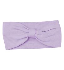 Racing Kids Headband w. Bow - 2-layer - Lavender