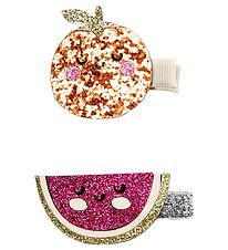 Petit by Sofie Schnoor Hair Clips - 2-Pack - 4.5x4 cm - Mix Glit