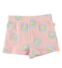 Stella McCartney Kids Shorts en Molleton - Rose/Bleu Clair av. F