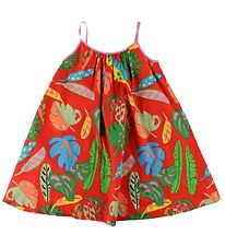 Stella McCartney Kids Kleid - Rot m. Blätter