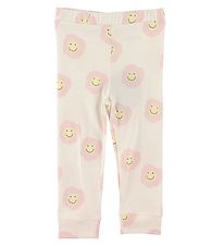 Stella McCartney Kids Leggings - Hvítt/Bleikt M. Blóm