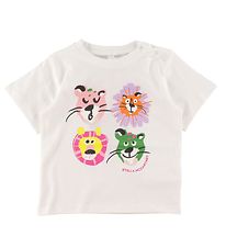 Stella McCartney Kids T-shirt - White w. Lions