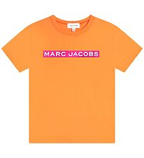 Little Marc Jacobs T-shirt - Orange w. Pink