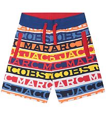 Little Marc Jacobs Shorts en Molleton - Multicolore av. Texte