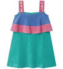 Little Marc Jacobs Dress - Terrycloth - Green w. Blue/Pink