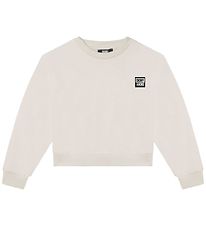 DKNY Sweatshirt - Bijgesneden - Zand