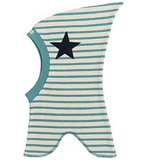 Racing Kids Balaclava - Single Layer - Turquoise Stone/Eggshell