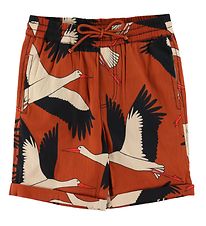 Danef Shorts - Danalfred Popeline - Rust