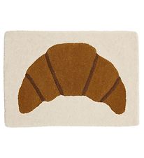 OYOY Tapisserie/Tapis - 65x45 cm - Marron av. Croissant