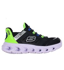 Skechers Sneakers W. Light - Slip-Ins - Black/Lime