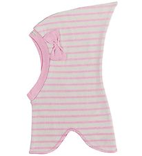 Racing Kids Balaclava - Single Layer - Bright Rose/Eggshell