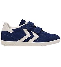 Hummel Skór - Victory Suede II - Dökkblátt Peony